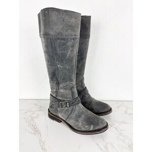 Wolverine Women’s Margo Gray Leather Riding Boots Sz 5.5